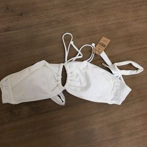 🍒 4/$30 Eyelet bandeau bikini